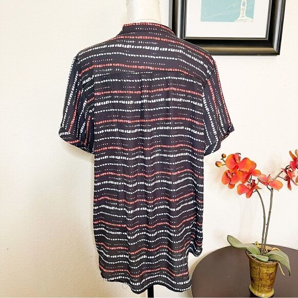 🍋 Women’s Split Neck Top No Brand Size XL - Picture 4 of 7